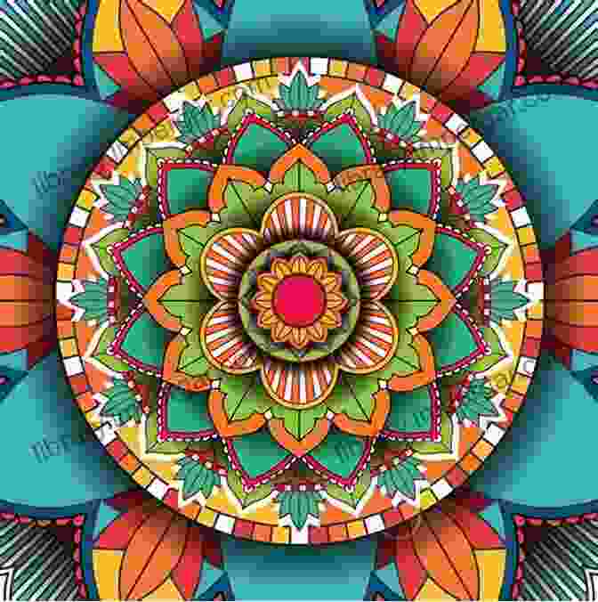 A Colourful Mandala Design It Is Time To Colour: Mandala Colouring