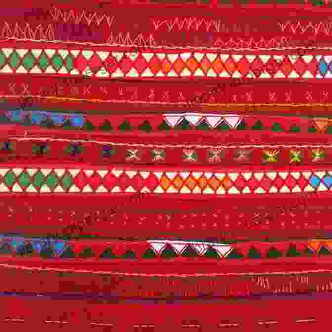 A Display Of Colorful Akha Textiles CHIN: Unique And Colorful Ethnic Of Mountain State In Myanmar (Myanmar (Burmese) Series)