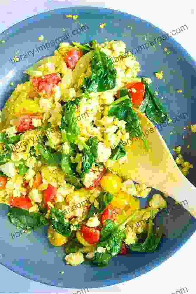 A Golden Brown Scrambled Tofu Scramble Topped With Fresh Herbs And Vegetables Easy Quick Meals For Two Vegetarian: 80 Perfectly Portioned Recipes For Healthy Eating