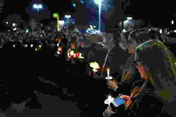 A Group Of People Attending A Candlelight Vigil For The Victims Of The Tragedy Hush Little Babies: The True Story Of A Mother Who Murdered Her Own Children (St Martin S True Crime Library)