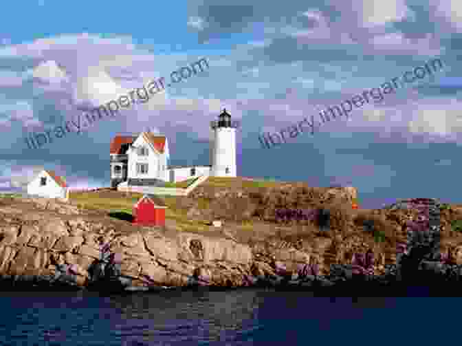 A Motorcycle Parked In Front Of A Quaint Lighthouse On The Rocky Coast Of New England My Kawasaki Vulcan SE Adventures