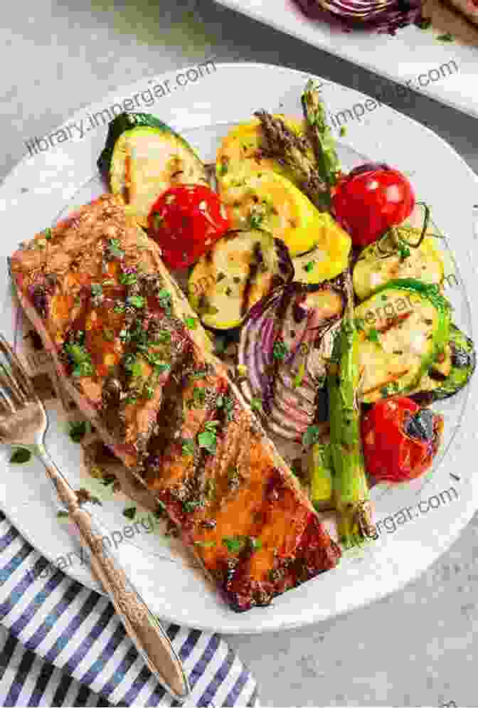 A Plate Of Grilled Salmon With Roasted Vegetables SOUTH BEACH DIET: Everything You Should Know About South Beach Diet