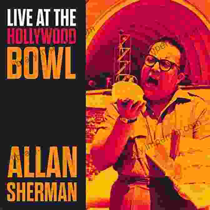 Allan Sherman On Stage At The Hollywood Bowl, Performing With A Microphone A Gift Of Laughter: The Autobiography Of Allan Sherman