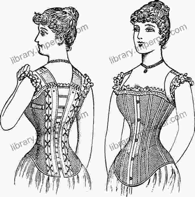 An Illustration Of A Woman Wearing A Corset From The 1850s Corsets 1850 1880: History Notes 19 (History Notes Non Fiction)