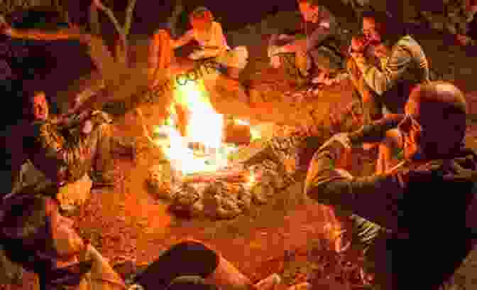 An Old Photograph Of People Gathered Around A Campfire. Cv Journal Of Art And Crafts: Volume Two Number Two May 1989 (ISSN 1954 1608 3)