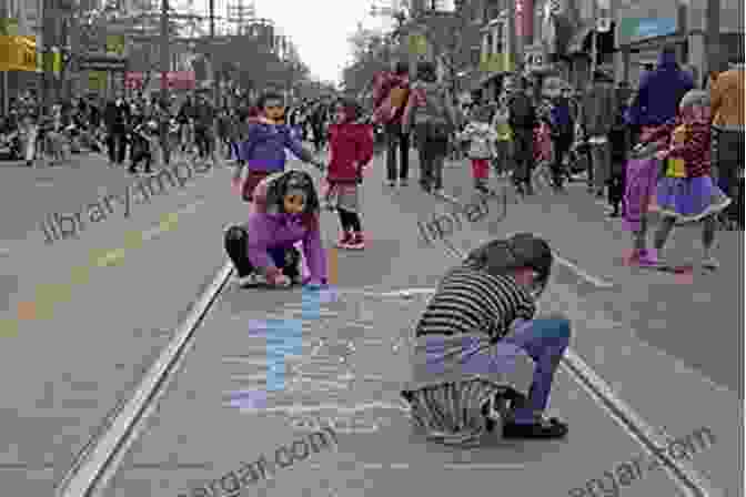 Children Play On The Streetcar Tracks. A Streetcar Diary: Images Of New Orleans Streetcars In The Year Before COVID 19