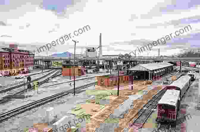 Exterior View Of The Roanoke Locomotive Shops, Showcasing Its Iconic Architecture And Sprawling Complex Roanoke Locomotive Shops And The Norfolk Western Railroad (Images Of Rail)