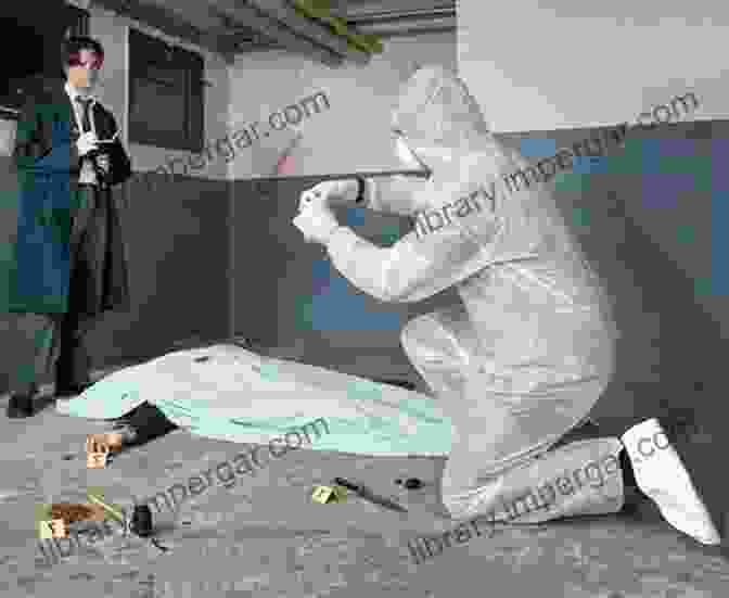 Forensic Pathologist Examining A Crime Scene POST MORTEM: Analysis And Comment