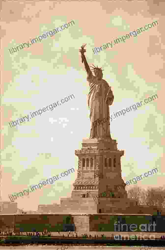 Freedomland: Images Of America Book Cover Featuring A Vintage Photograph Of The Statue Of Liberty Freedomland (Images Of America)