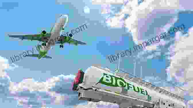 Image Of A Commercial Aircraft Flying Over A Vibrant Cityscape, Symbolizing The Transition To Sustainable Aviation With Biojet Fuels. Reaching Zero With Renewables: Biojet Fuels