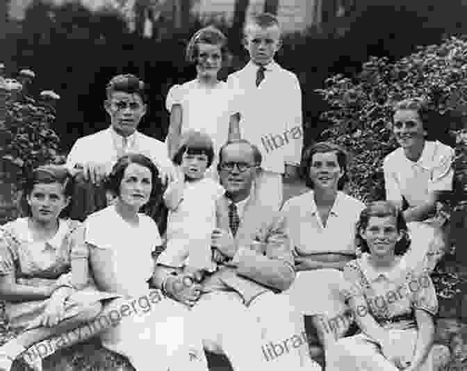 Joseph Kennedy With His Wife Rose And Their Children, Including Future President John F. Kennedy The Founding Father: The Story Of Joseph P Kennedy