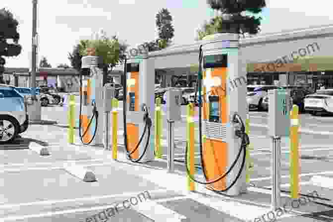 Picture Of An Electric Car Charging At A Public Charging Station. OUR NEXT GREEN TRAVEL VEHICLES: Executive Summaries Pictures