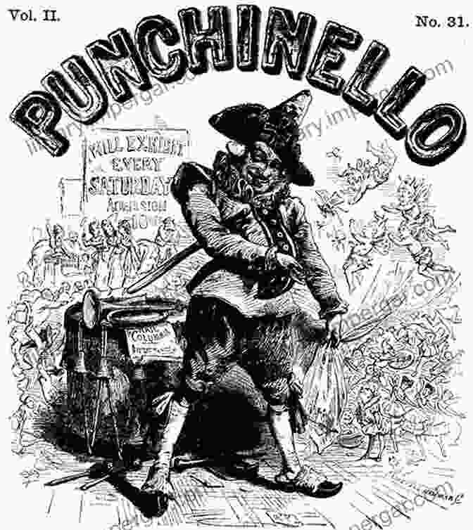 Punchinello Volume No 31 October 29 1870 Cover Featuring A Caricature Of Punch And Judy Punchinello Volume 2 No 31 October 29 1870