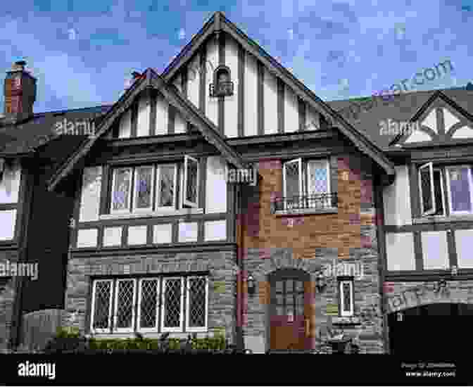 Tudor House With Steep Rooflines, Half Timbered Exterior, And Leaded Glass Windows American House Architecture Designs: Explore Popular And Different House Styles Of American: American House Styles