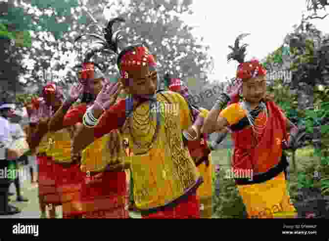 Vibrant Tribal Festival In Bangladesh, Featuring Colorful Attire, Traditional Music, And Communal Dancing SOME FACTS ABOUT TRIBAL FESTIVALS OF BANGLADESH: Tribal Festivals In Bangladesh