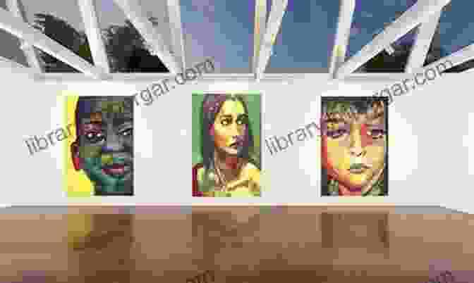 Virtual Art Gallery With Vibrant Paintings On Display Art Web Links: Links To Art Websites