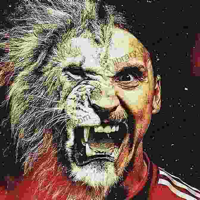 Zlatan Ibrahimovic's Painting Of A Soccer Player With A Lion's Head D10S ART THERAPY: Il Colore Del Calcio