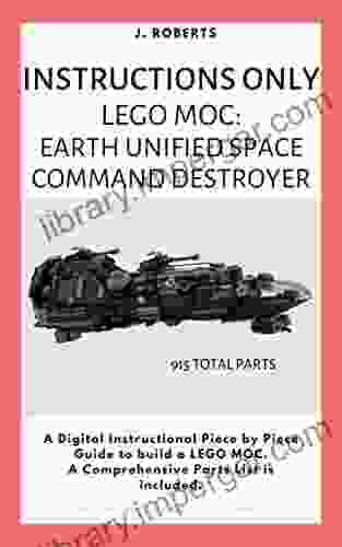 INSTRUCTIONS ONLY Lego MOC: EUSC Destroyer (IDEA Minifigs JR MOC INSTRUCTIONAL BOOKS)