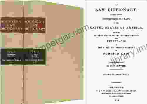 Bouvier Law Dictionary 1856 Edition